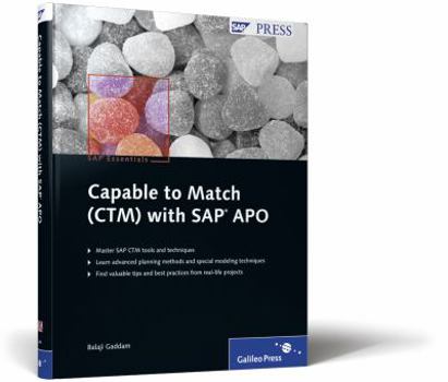 Hardcover Capable to Match (Ctm) With Sap Apo Book