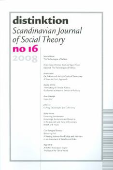 Paperback Distinktion, No. 16: Scandinavian Journal of Social Theory Book