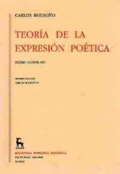 Paperback Teoria expresion poetica (2 vols. ) [Spanish] Book