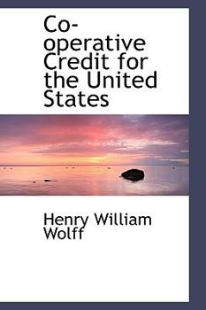 Paperback Co-Operative Credit for the United States Book