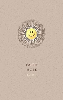 Paperback Faith, Hope, Love Graph Notebook: Classic Smiley Face Notebook, Each Grid 0.2 inches, 120 Pages, 5" x 8", Cream Paper- Perfect for Diagrams and Charts Book