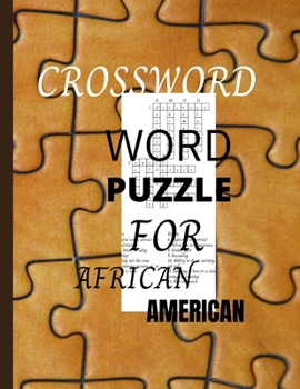 Paperback crossword puzzle for African American Book