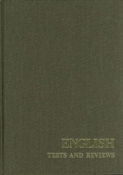 Hardcover English Tests and Reviews Book