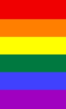 Hardcover LGBTQ+ Pride Rainbow Flag Journal Book