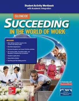 Paperback Succeeding in the World of Work Student Activity Workbook: With Academic Integration Book