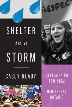 Paperback Shelter in a Storm: Revitalizing Feminism in Neoliberal Ontario Book