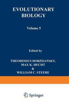 Paperback Evolutionary Biology: Volume 5 Book
