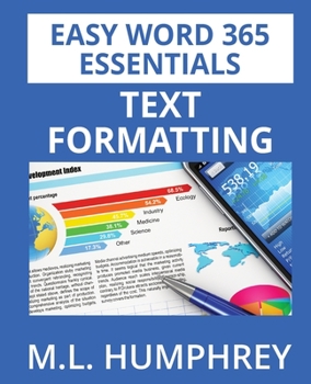 Paperback Word 365 Text Formatting Book
