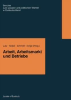 Paperback Arbeit, Arbeitsmarkt Und Betriebe [German] Book