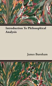 Hardcover Introduction To Philosophical Analysis Book
