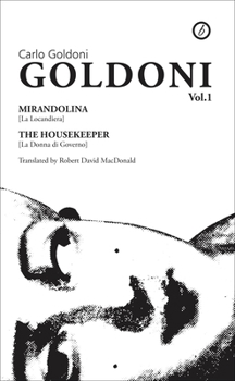 Paperback Goldoni: Volume One Book