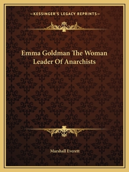 Paperback Emma Goldman The Woman Leader Of Anarchists Book