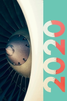 2020: Stocking stuffers for pilots Compact Planner Calendar Organizer Daily Weekly Monthly Student Diary for research on christmas presents flight attendants