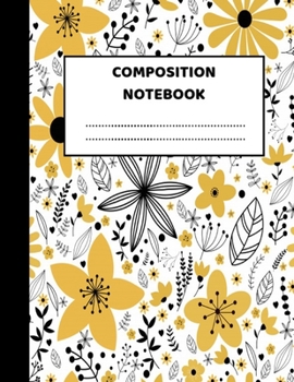 Composition Notebook: Wide Ruled Paper Notebook Journal | Nifty Wide Blank Lined Workbook for Teens Kids Students Girls for Home School College for Writing Notes | Cute Cactus 8.5 x 11, 110 pages