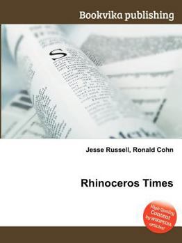 Paperback Rhinoceros Times Book