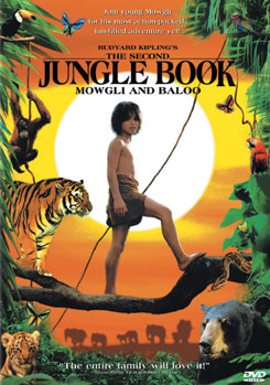 DVD Rudyard Kipling's The Second Jungle Book: Mowgli And Baloo Book