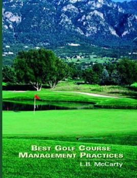 Hardcover Best Golf Course Management Practices Book