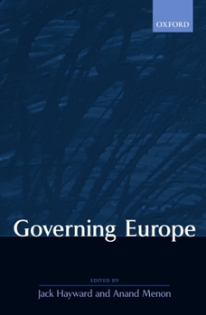 Paperback Governing Europe Book