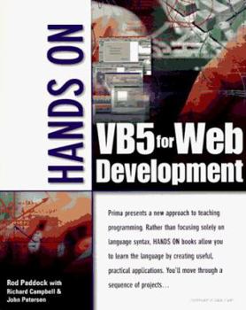 Paperback Leveraging Visual Basic for Web Development, with CD-ROM Book