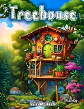 Paperback Treehouse Coloring Book