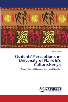 Paperback Students' Perceptions of University of Nairobi's Culture, Kenya Book