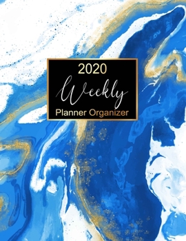 Planner Organizer: Weekly & Monthly View Planner Organizer Daily and To do list Calendar Schedule Organizer and Hand Lettering Notebook