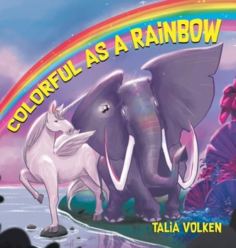 Hardcover Colorful As a Rainbow Book