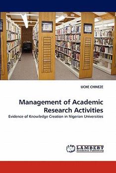 Paperback Management of Academic Research Activities Book