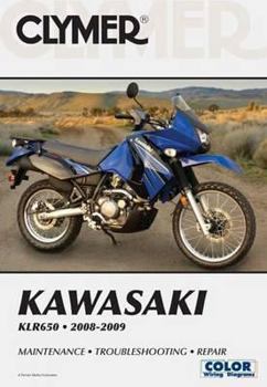 Paperback Clymer Kawasaki Klr650 2008-2009 Book