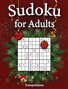 Paperback Sudoku for Adults: 200 Sudoku Puzzles for Adults with Solutions - Large Print - Christmas Edition [Large Print] Book