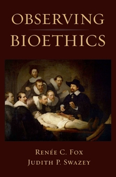 Hardcover Observing Bioethics Book