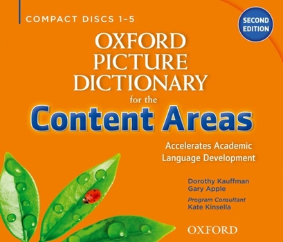 Audio CD Oxford Picture Dictionary for the Content Areas Class Audio CDs (6) Book