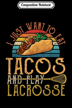 Paperback Composition Notebook: Vintage Lacrosse Gift Journal/Notebook Blank Lined Ruled 6x9 100 Pages Book