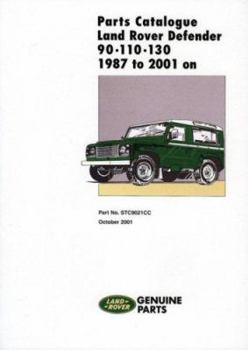 Paperback Land Rover Defender 90-110-130 Parts Cat Book