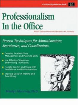 Paperback Professionalism in the Office Book