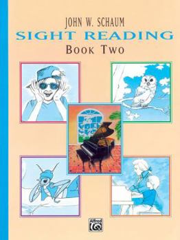 Paperback Sight Reading, Bk 2 (Schaum Method Supplement, Bk 2) Book