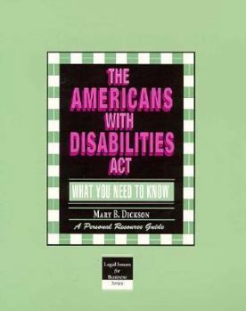 Hardcover Crisp: Americans with Disabilities ACT Crisp: Americans with Disabilities ACT Book