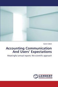 Paperback Accounting Communication and Users' Expectations Book