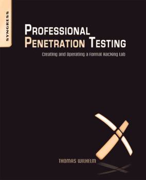 Paperback Professional Penetration Testing: Volume 1: Creating and Learning in a Hacking Lab [With CDROM] Book