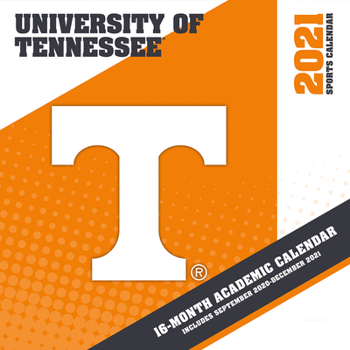 Calendar Tennessee Volunteers 2021 12x12 Team Wall Calendar Book