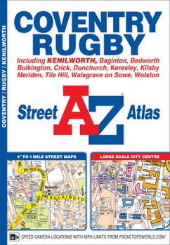 Paperback Coventry A-Z Street Atlas Book