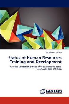 Paperback Status of Human Resources Training and Development Book