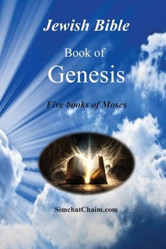 Paperback Jewish Bible - Book of Genesis [Large Print] Book
