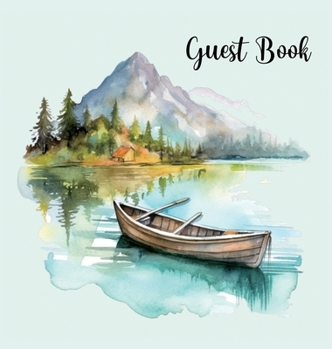 Hardcover Guest book (hardback), comments book, guest book to sign, vacation home, holiday home, visitors comment book