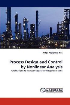 Paperback Process Design and Control by Nonlinear Analysis Book