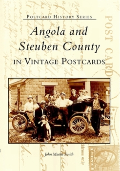 Paperback Angola and Steuben County in Vintage Postcards Book