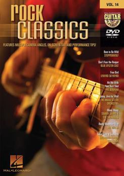 DVD Rock Classics: Guitar Play-Along DVD Volume 14 Book
