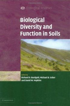 Hardcover Biological Diversity and Function in Soils Book
