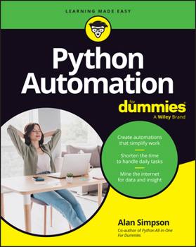 Paperback Python Automation for Dummies Book