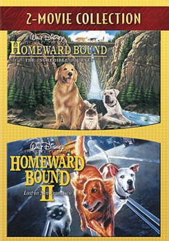 DVD Homeward Bound: The Incredible Journey / Homeward Bound II: Lost San Francisco Book